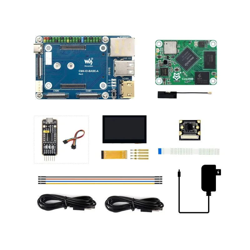 Rockchip RK3566 Módulo Kit, processador quad-core, compatível com framboesa Pi CM4