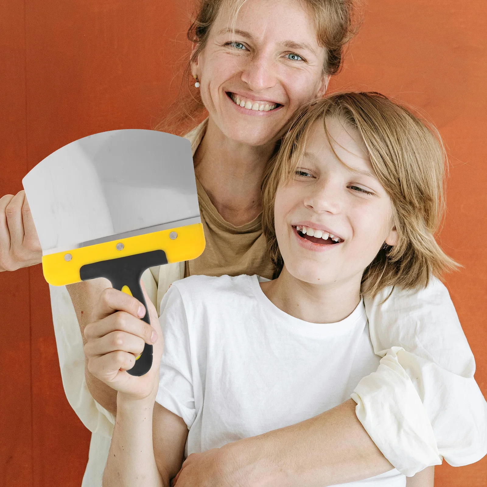 

Stainless Steel Paint Scraper Gray Spatula Tool For Wall Repair Putty Scraping Wallpaper Removal Sticker Cleaning Drywall