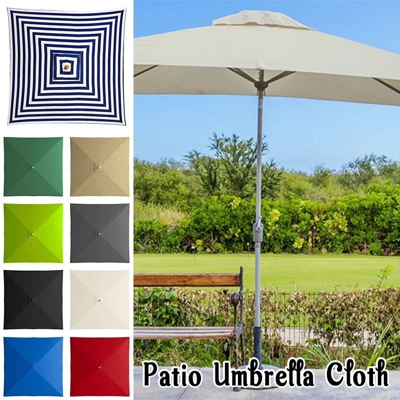 

2x2 м квадратный зонт для патио, сменная ткань, 4 рубля, чехол для зонта, балкон, открытый кафе, сад, задний двор, навес