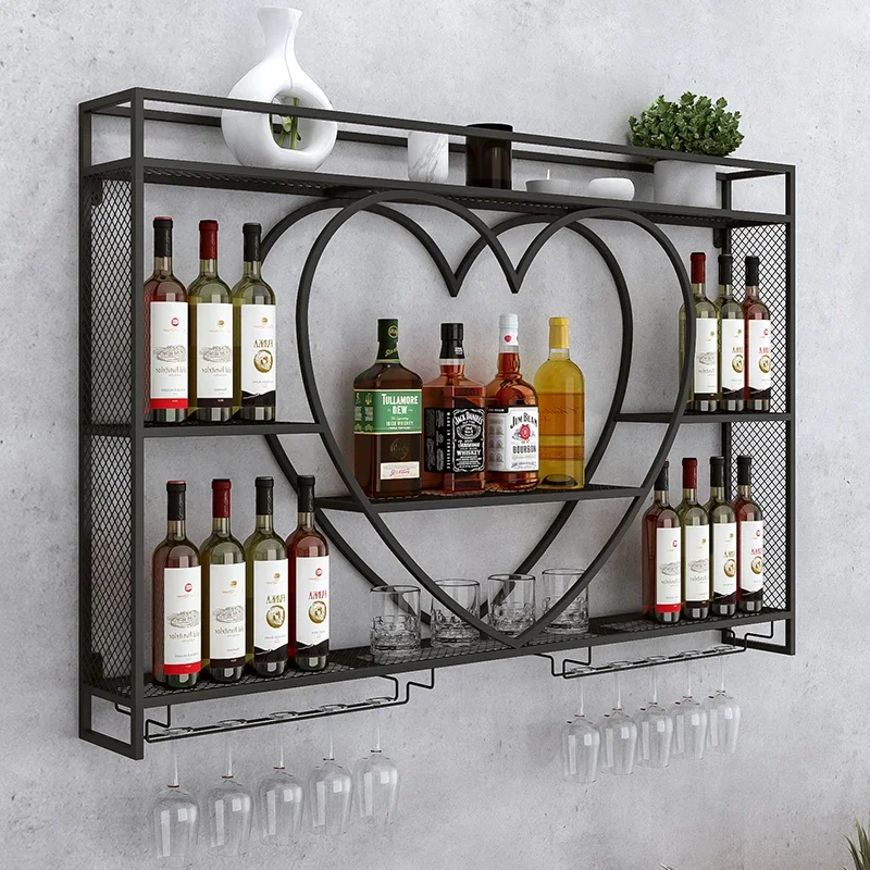 

Wine Storage Drink Showcase Rack Wall Restaurant Equipment Refrigerated Cellar Bar Cabinet For Liquor Shelves Farmhouse Cottage