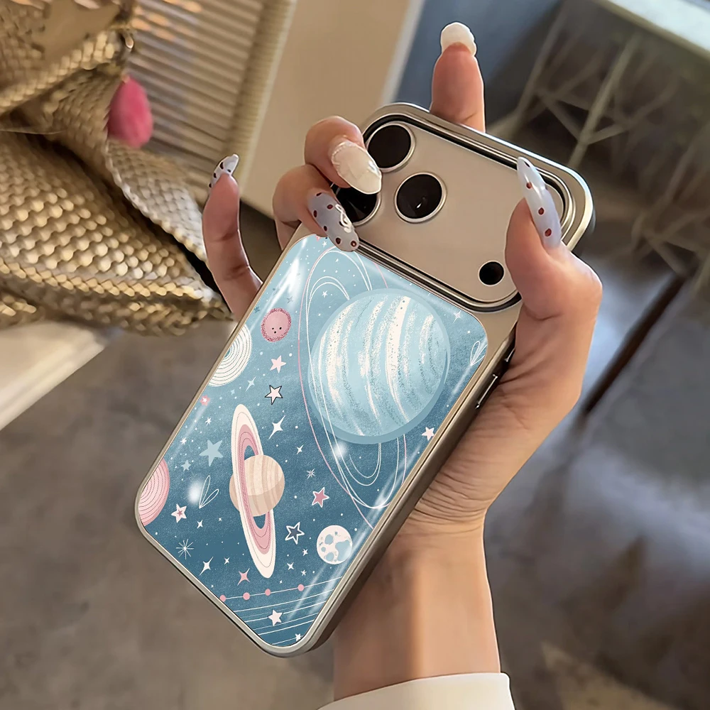Neue Blumen-Meer-Küsten-Klebstoffhülle für iPhone 15 17 13 Pro Max Phone 11 12 ProMax 14 15 16 Plus Hüllen Stoßfeste Luxus-Coque – Detail 11