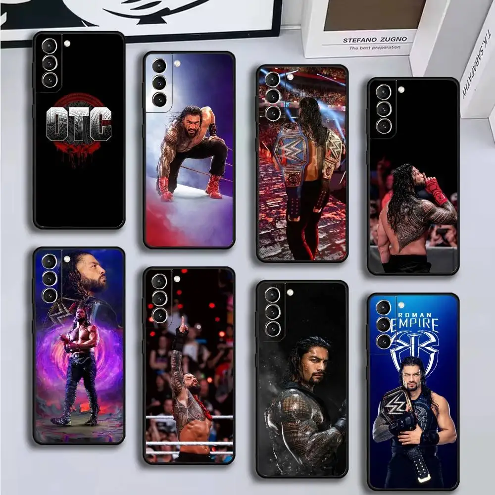 

OTC R-Roman R-Reings Phone Case For Samsung GalaxyA13,21s,22,31,32,52,53,71,72,73,Soft Black Cover