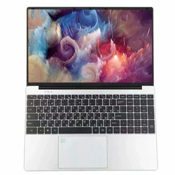 Portable Laptop 15.6inch Intel Celeron N5095 16GB RAM 1TB SSD DDR4 Windows 11 Pro Camera Fingerprint Backlit Keypad Computer PC