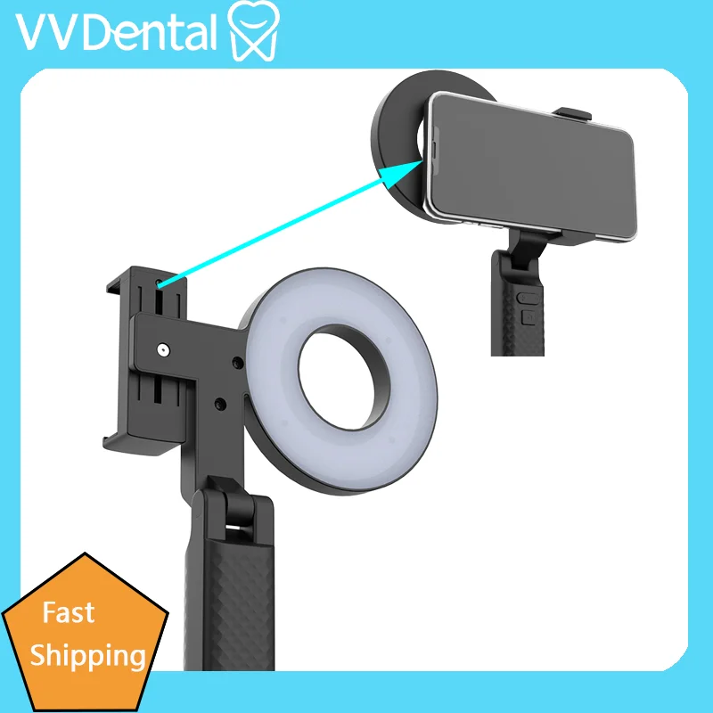 VVDental LED Dental Photography Light Intraoral Filling Lamp Mobile Phone Photo Fill Light Oral Care Equipment