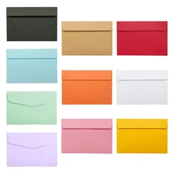 ADWE 10PSC/Pack Invitation Envelopes letter Papers Envelope 6'' x 4'' for Wedding