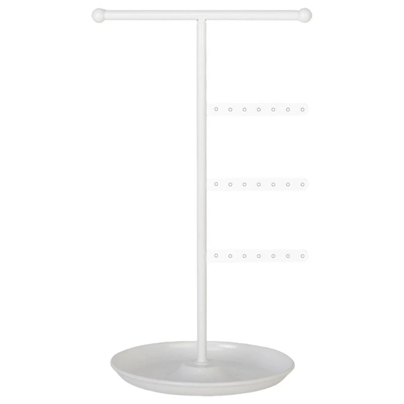 

Jewelry Organiser Elegant Necklaces Bracelets Watches Presentation Rack for Home Office Dormitory or Shopping Mall