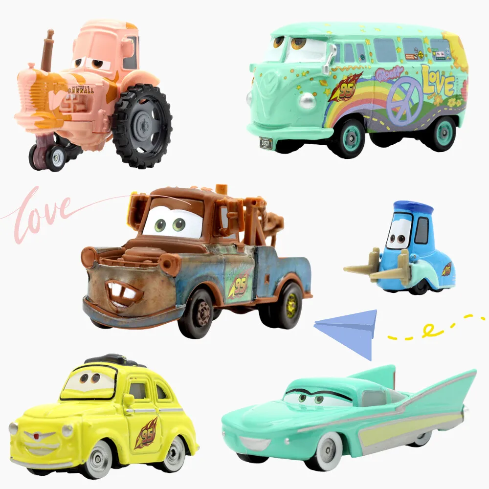 سيارات ديزني بيكسار سيارات البرق ماكوين ماتر جاكسون ستورم الملك ماتر 1:55 سيارة مصنوعة من خليط معدني لعبة نموذج لعب هدايا الأطفال #2