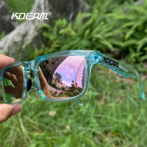 Imagen 2 del producto KDEAM gafas de sol polarizadas de gran tamaño para hombre, visión nocturna/fotocromáticas de gran tamaño, gafas de sol de cabeza grande, gafas de sol para mujer UV400, nuevo Color
