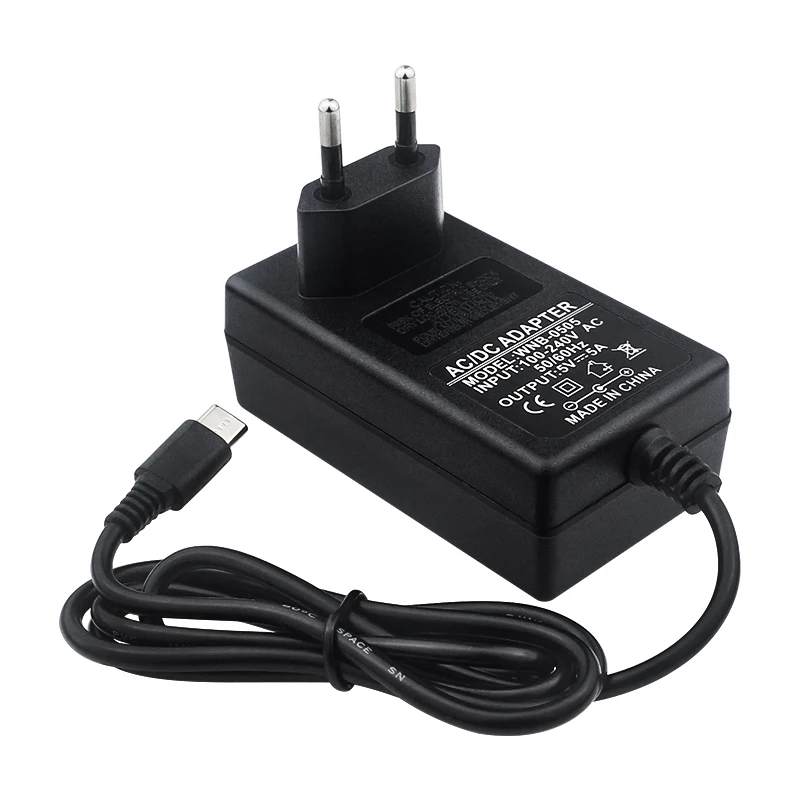 Адаптер питания 5 В, 5 А для Orange Pi 5 Pro / Max / Ultra / Plus / 4A / RV2 USB Type-C Блок питания EU US UK Plug Raspberry Pi 5 4