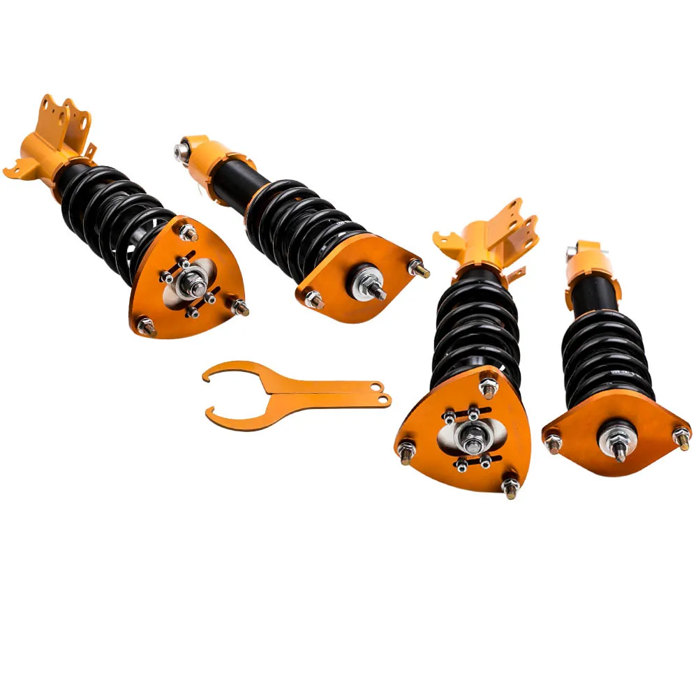 MaXpeedingrods Coilovers Struts Shocks For Subaru Forester 2009-13 Adjustable Height Shocks Absorbers Struts Lowering Suspension