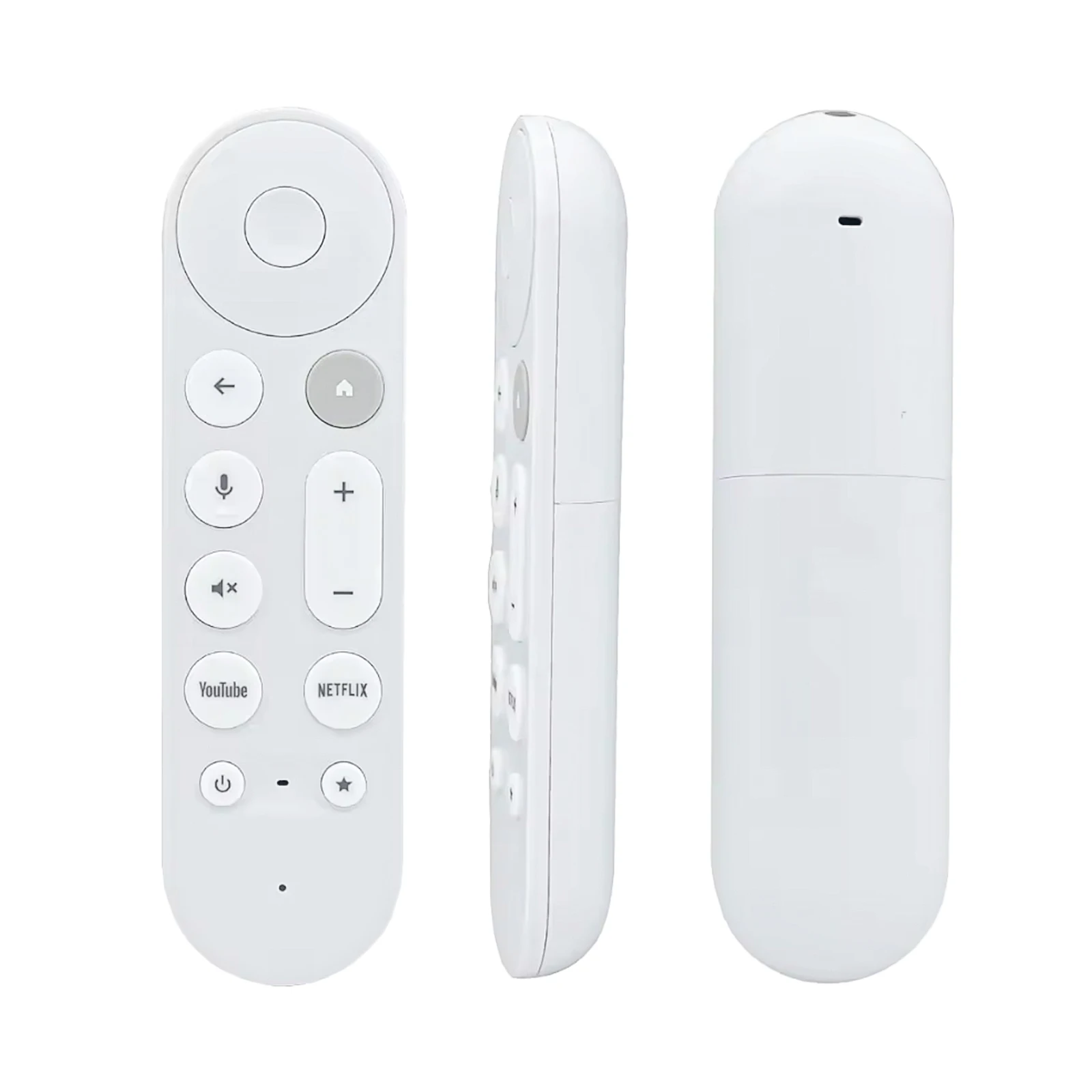 جهاز تحكم عن بعد عالمي لجهاز Google TV Streamer 4K HDR / Chromecast - تحكم صوتي بلوتوث، ابحث عن ميزاتي عن بعد