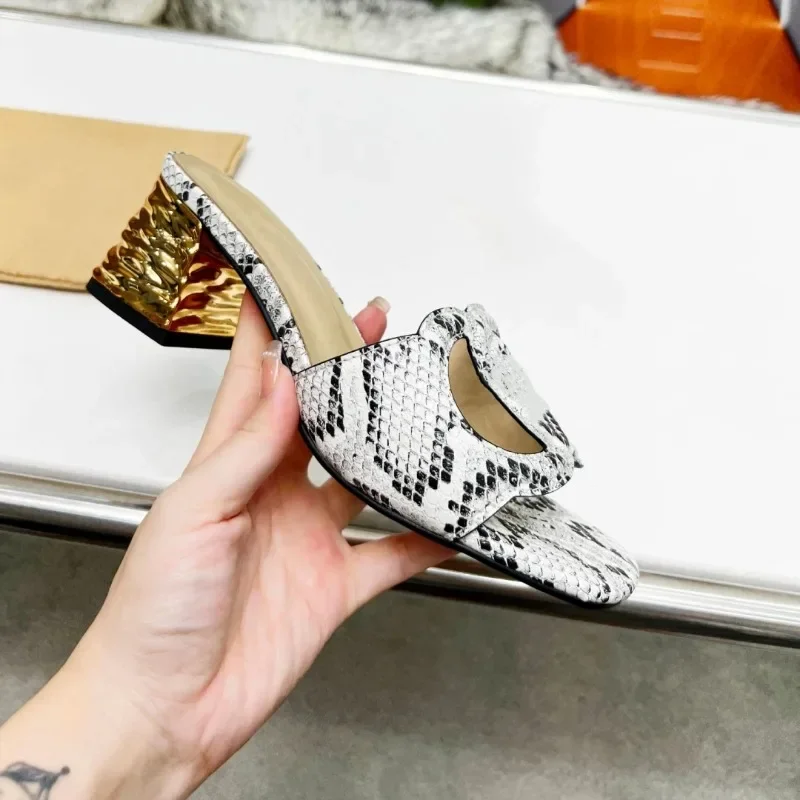 شباشب مسطحة جلدية متعددة الوظائف للنساء ، صنادل مريحة وغير رسمية ، صنادل مدببة ، أحجام 35-43