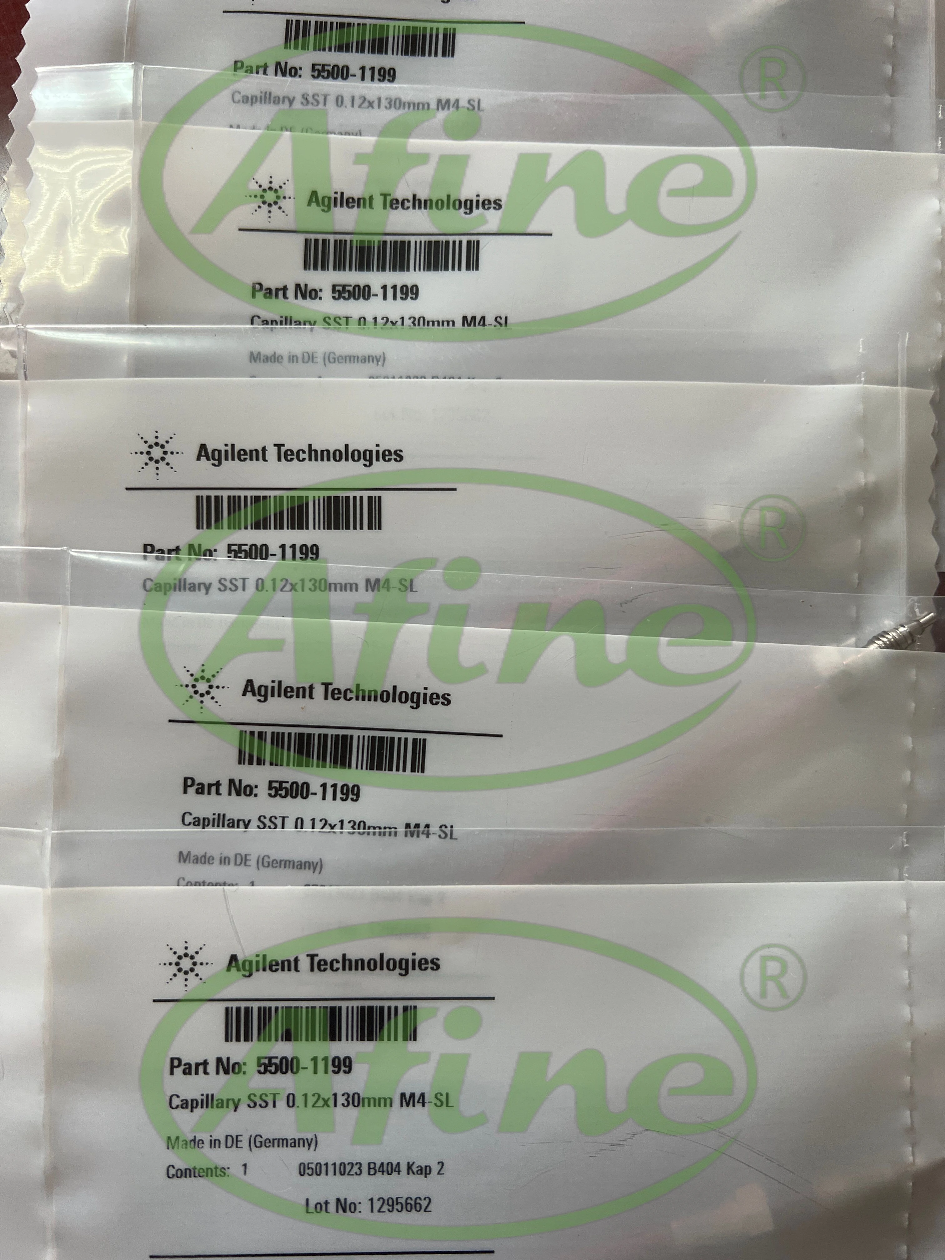 

AFINE Agilent 5500-1199 Capillary Stainless Steel, 0.12 x 130 mm SL/M4 ps/ps