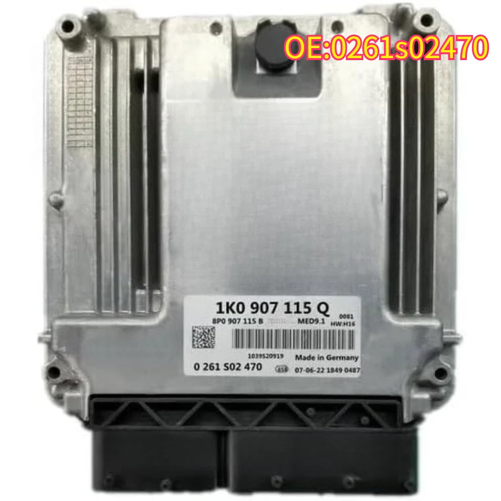 

For 0261s02470 1k 0907115 q Originele Nieuwe Motor Ecu Computer Board Elektronische Regeleenheid Fit Voor Audi Vw