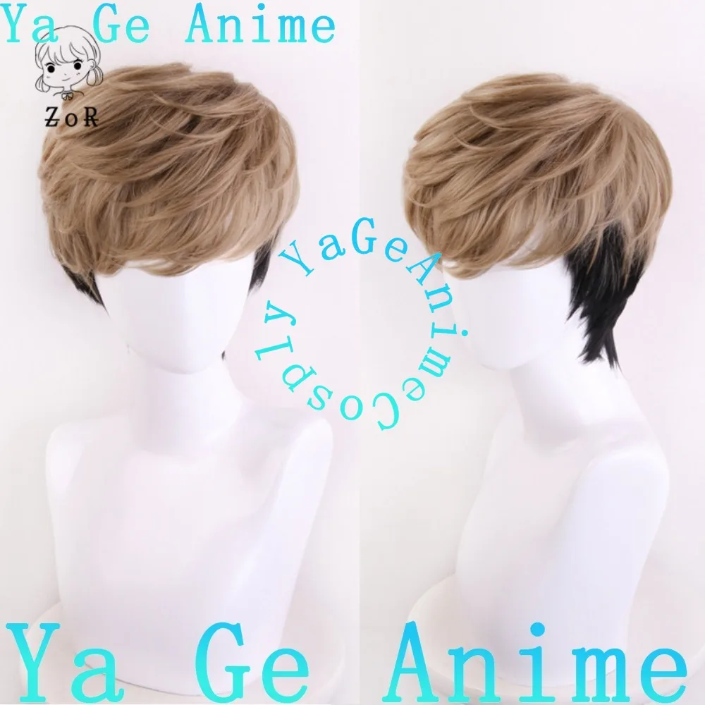 

Парик для косплея Sangwoo, 30 см, с прядями волос, для ролевых игр в психологическом триллере