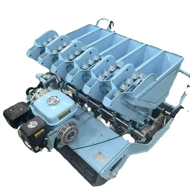 UUT-5A Garlic Planter 5 Rows Hand Garlic Planting Machine Professional Garlic Factory