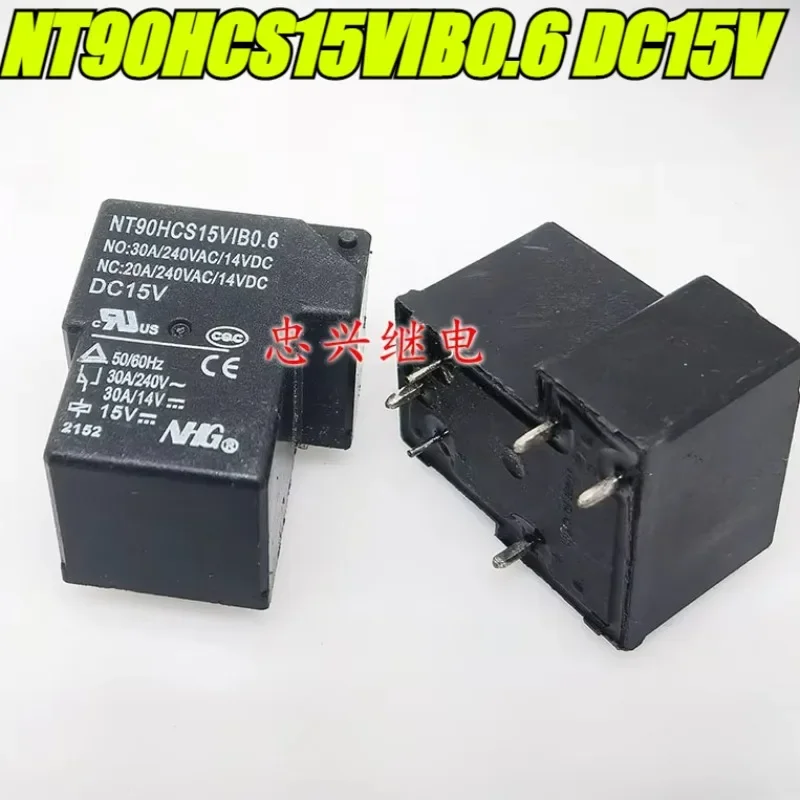

（Brand New Original）1pcs/lot 100% original genuine relay:NT90HCS15VIB0.6 DC15V 30A 6pins 15VDC