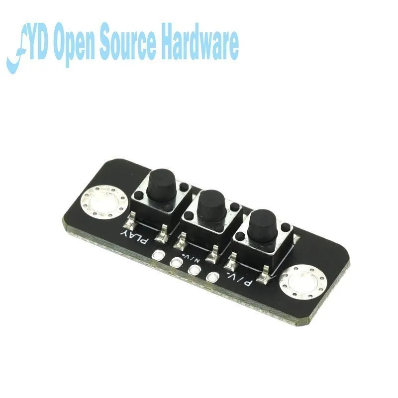 Modulo pulsante indipendente a 3/4/5 Bit modulo pulsante esterno MCU scheda pulsante microinterruttore amplificatore di potenza compatibile con