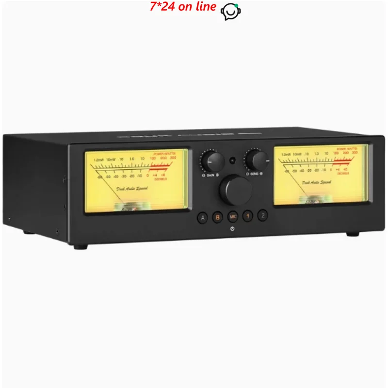 

Douk Audio VU3PRO Amplifier/Speaker Selector with VU Meter 2-IN-2-OUT Switcher Box