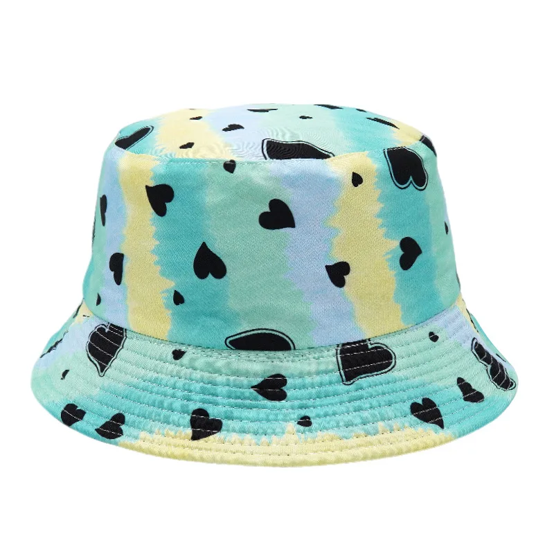 Fashion Print Bucket Hat Summer Men Fisherman Caps Hats Women Hip Hop Beach Cap Unisex Panama Hat Female 2023