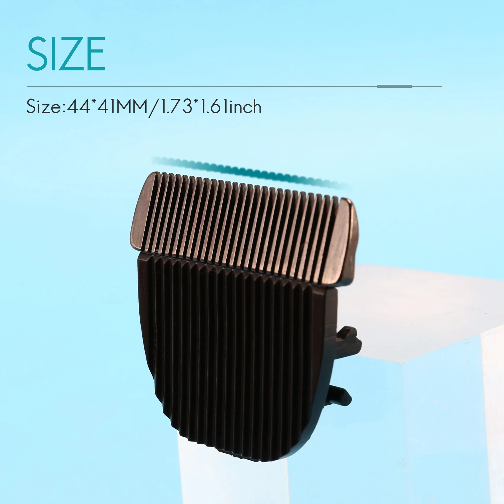 عالية الجودة الأسود السيراميك التيتانيوم سكين الشعر المتقلب شفرة المقص رئيس ل P2 P3 P6 P9 S1 ZP-295 ZP-293 4