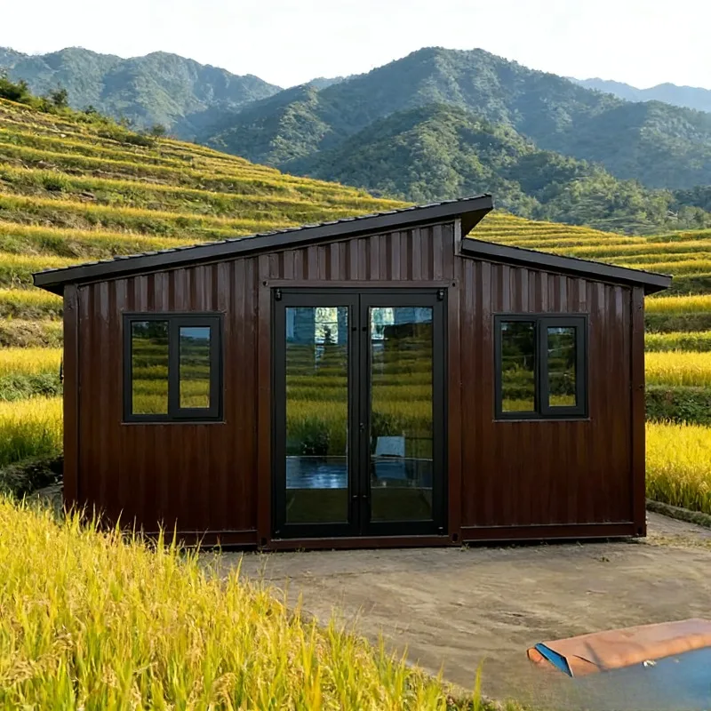 Processing Customization Export Double-Wing Folding Box Mobile Room Mobile Foldable Container Expansion Room