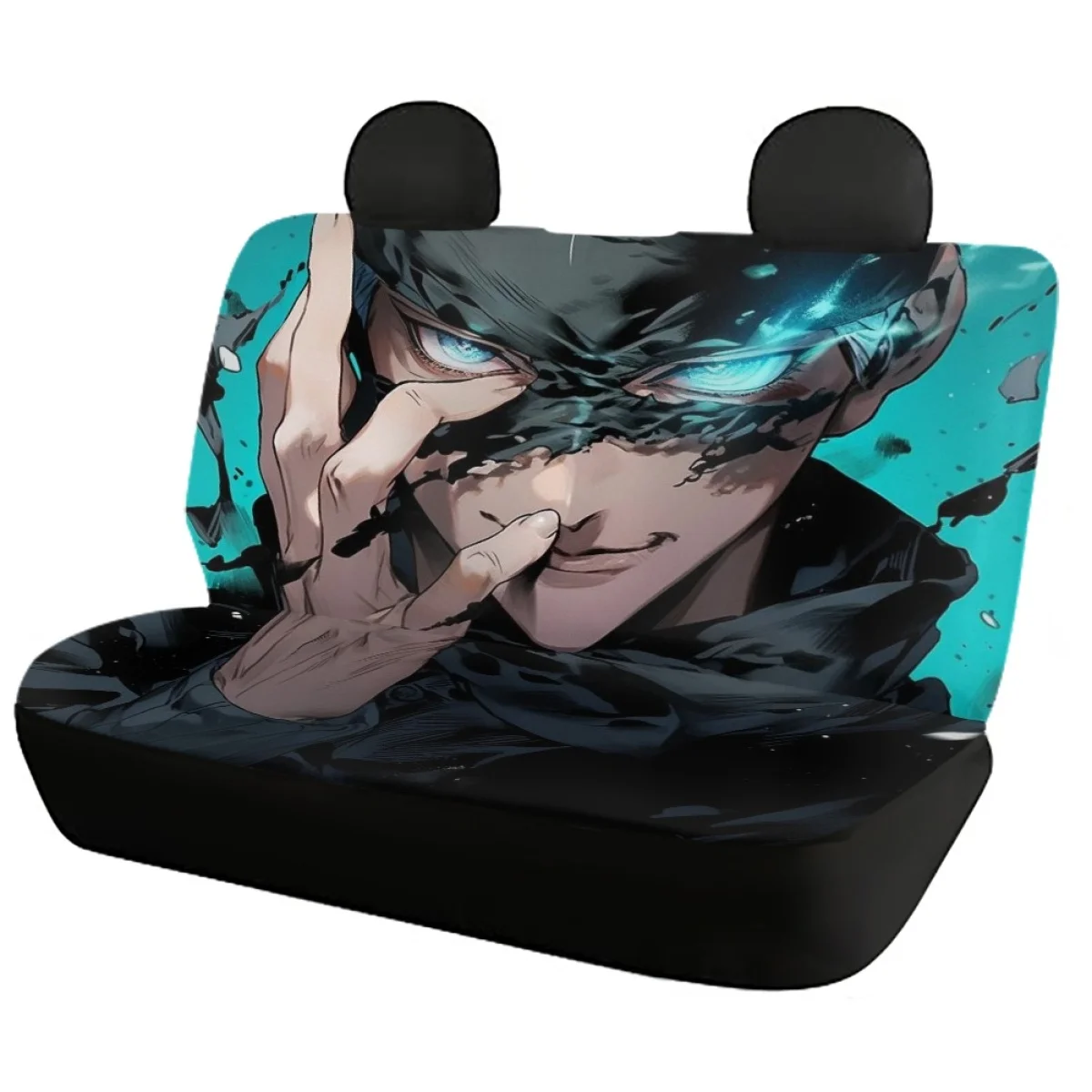 4Pcs Car Seat Covers Cool Anime Jujutsu Kaisen Auto Seat Covers Fits Most Cars Covers Car Seat Protector Automotive Interior