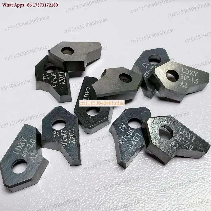 Cemented Tungsten Carbide Solid Valve Seat 3 Angle Cutter Universal Reamer One-time Forming Blade 20/25/30/35/40 Degrees