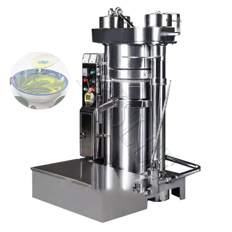 Stainless Steel Hydraulic Press Cold Press High Extraction Rate Sunflower Seed Olive Peanut Corn Hydraulic Hydraulic Press