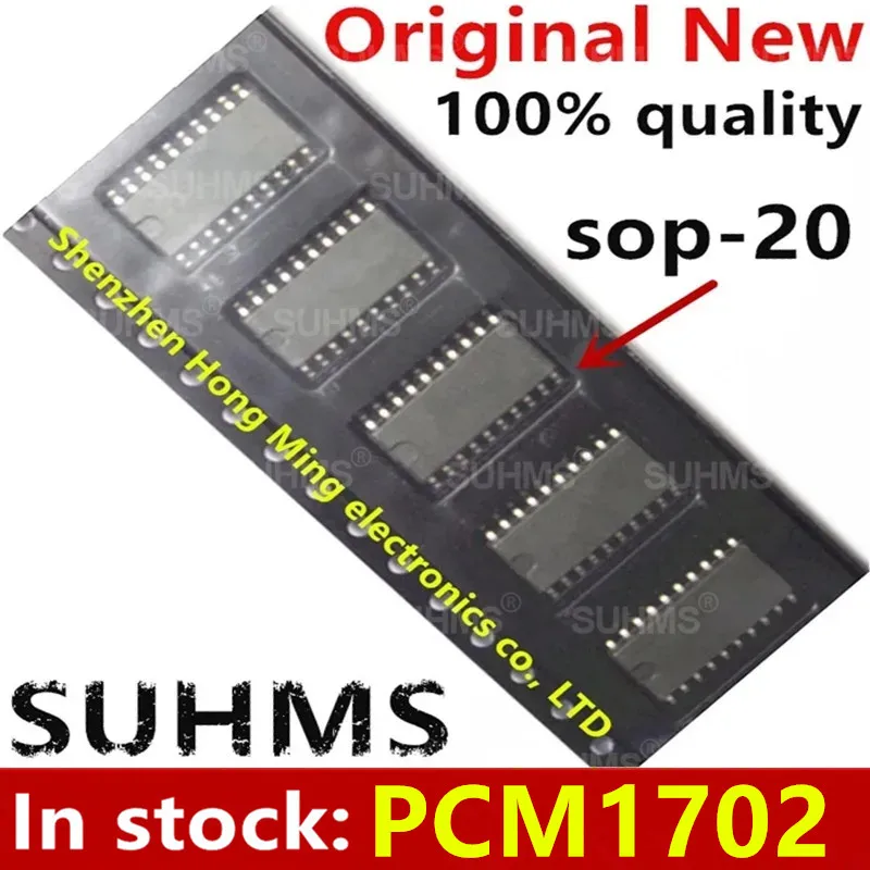 

(2-10piece) New PCM1702 PCM1702U PCM1702K sop20