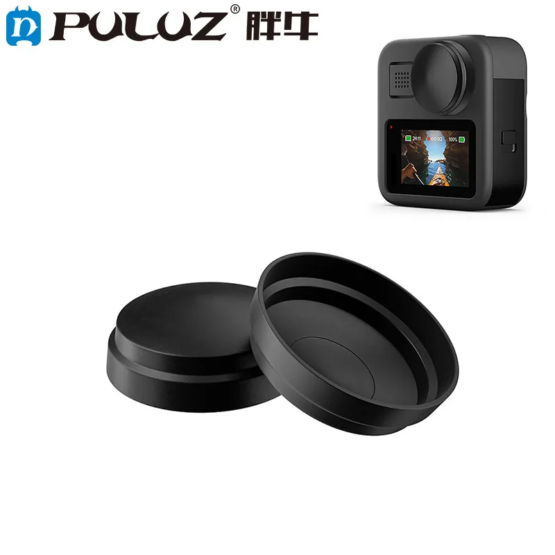 

PULUZ Soft TPU Rubber Dual-Lens Cap Cover for GoPro Max Camera Panoramic camera lens TPU soft rubber cover