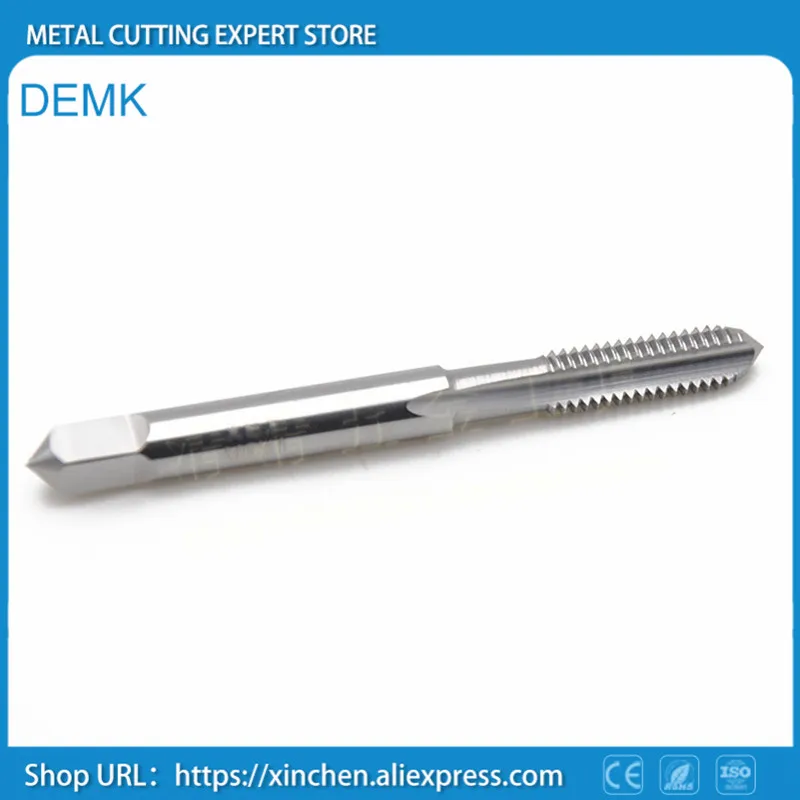 Carbide Taps Metric Thread Taps Tungsten Steel Professional Processing Hardened Materials For processing HRC55 degrees