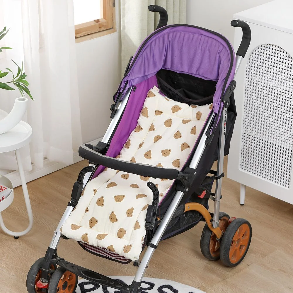 Baby Comfort Soft Breathable Stroller Cushion, Bean-Shaped Design, Multi-Scenario Use, Suitable for Children's Dining Carts, Newborn Strollers, Children's Swings, Children's Recliners, Recliner Backrests, Etc., Can Be Used Both Indoors and Outdoors, Providing a Comfortable Environment for Your Baby, the Best Choice for Loving Your Baby