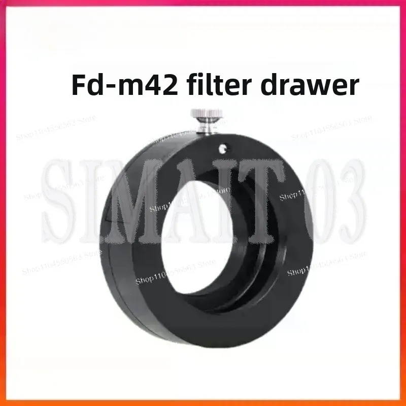 2-inch Filter Drawer, Astrophotography Accessories M42 M54 Interface, New Leak-proof Light Design