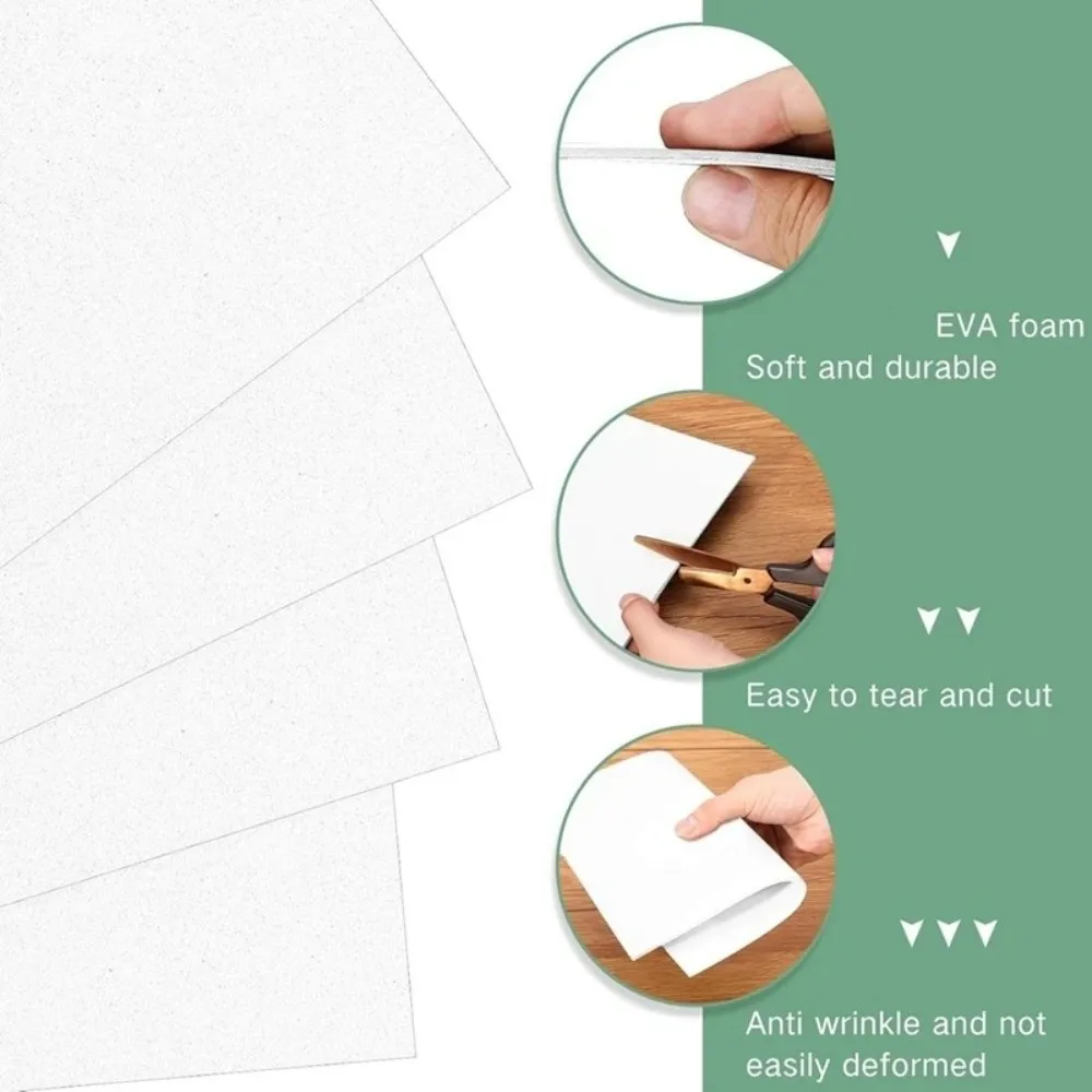 

5/10Pcs DIY EVA Foam Sheets Cross-stitch Handmade Embroidery Foams Embroidery Foam 3mm Thick 3D Embroidery Crafts DIY Projects