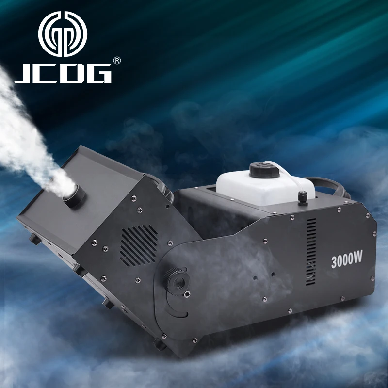 JCDG Smoke Machine 3000W DMX512 Remote For DJ Stage Light Professional Stage DJ Equipment Wedding Stage Music Party Indoor Club