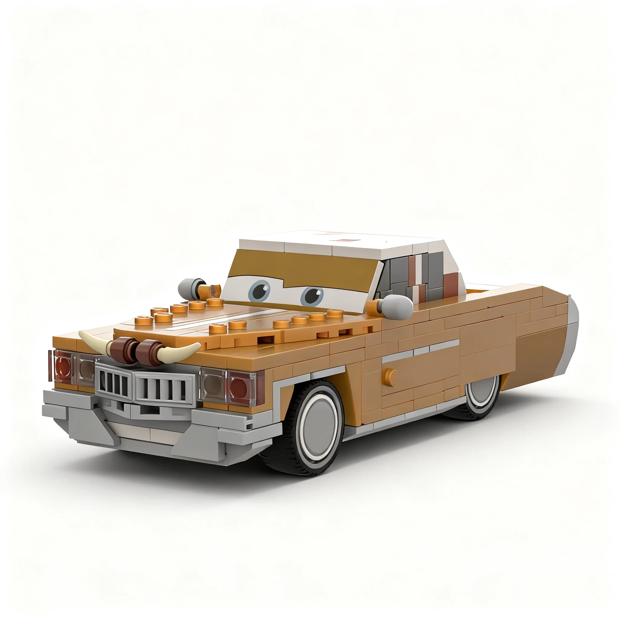 405pcs MOC city Champions TEX Pixares Model Christmas Gift Decorative Set Creative For Desktop And Shelf Display