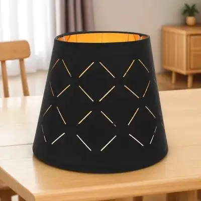 

Lampshade Large Table Floor Cover Replacement Shades for Desk Modern Black