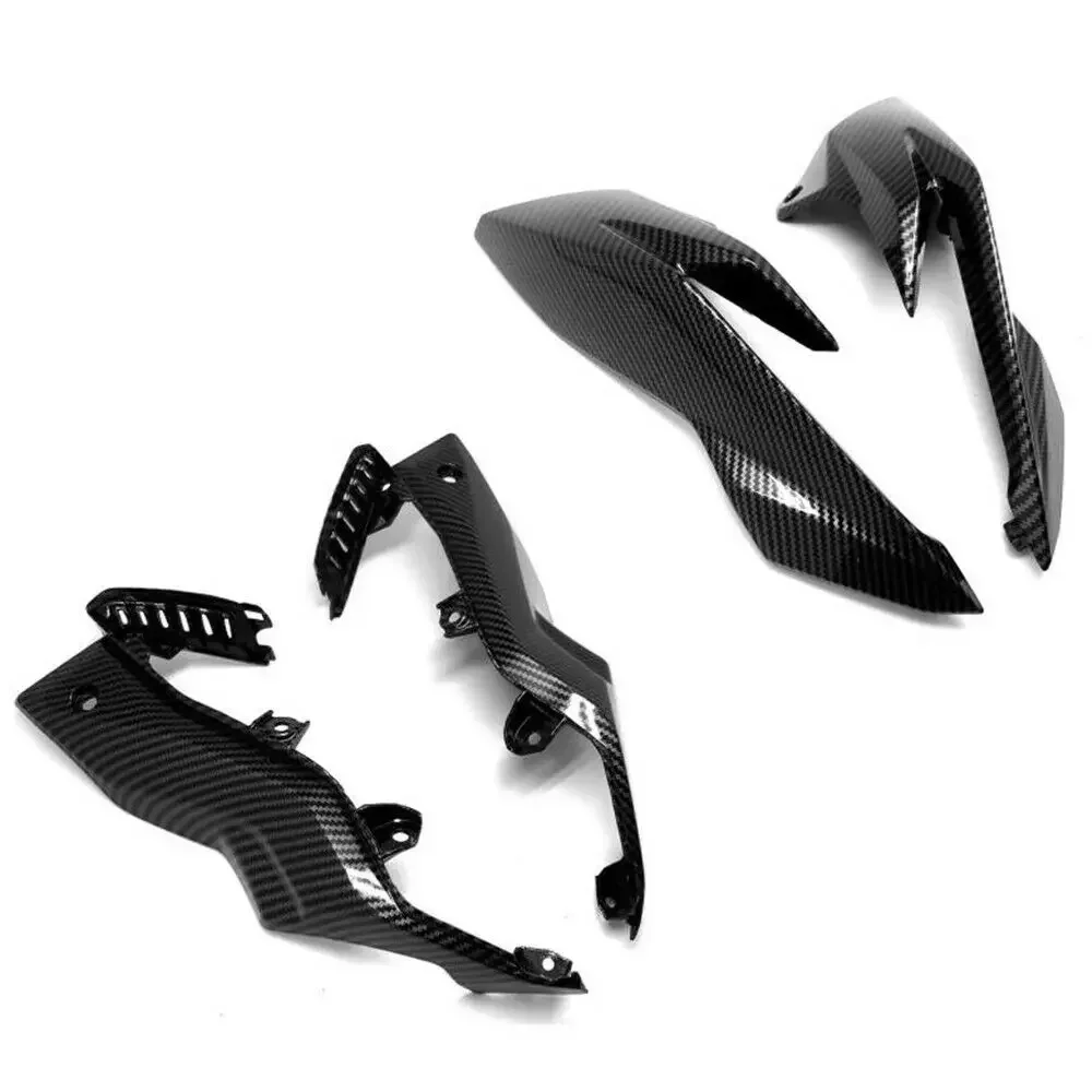 Front Side Tank Air Vent Fairing Set Carbon Fiber Color For HONDA CB500F 2016 2017 2018