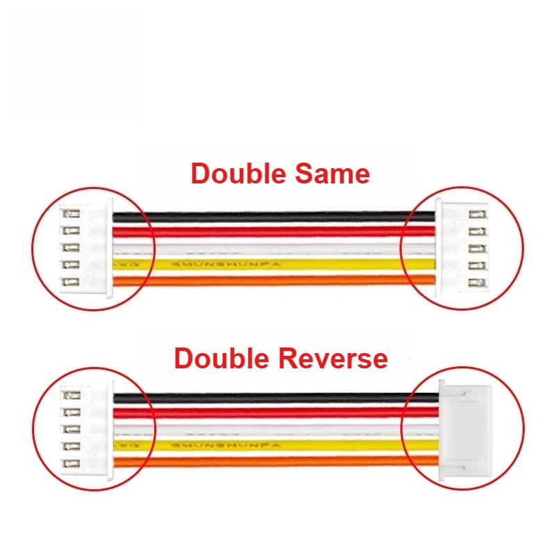 10PCS XH2.54 22AWG 3A 2/3/4/5/6~12P 0.1