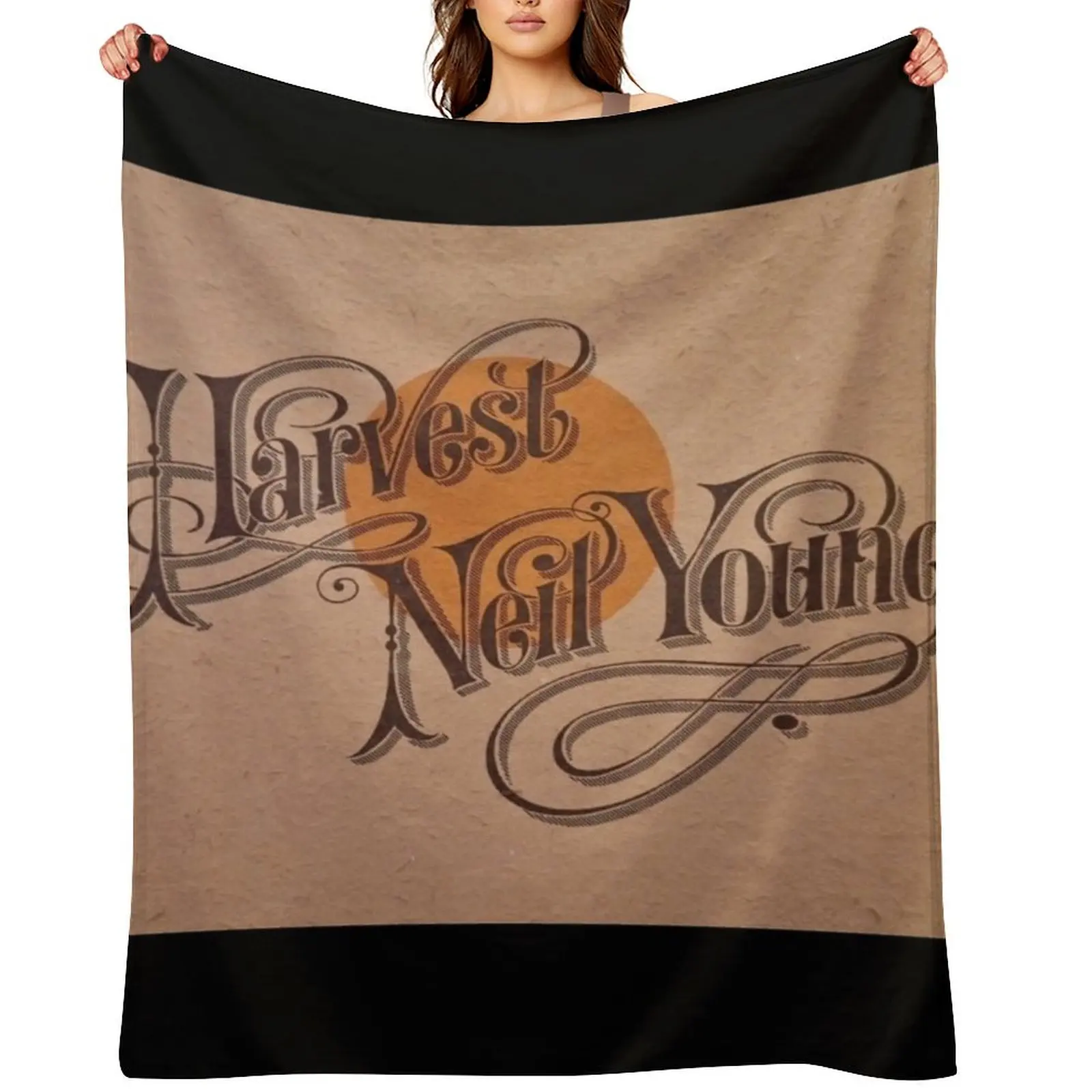 

Neil Young Throw Blanket manga Giant Sofa Bed covers Thin Blankets