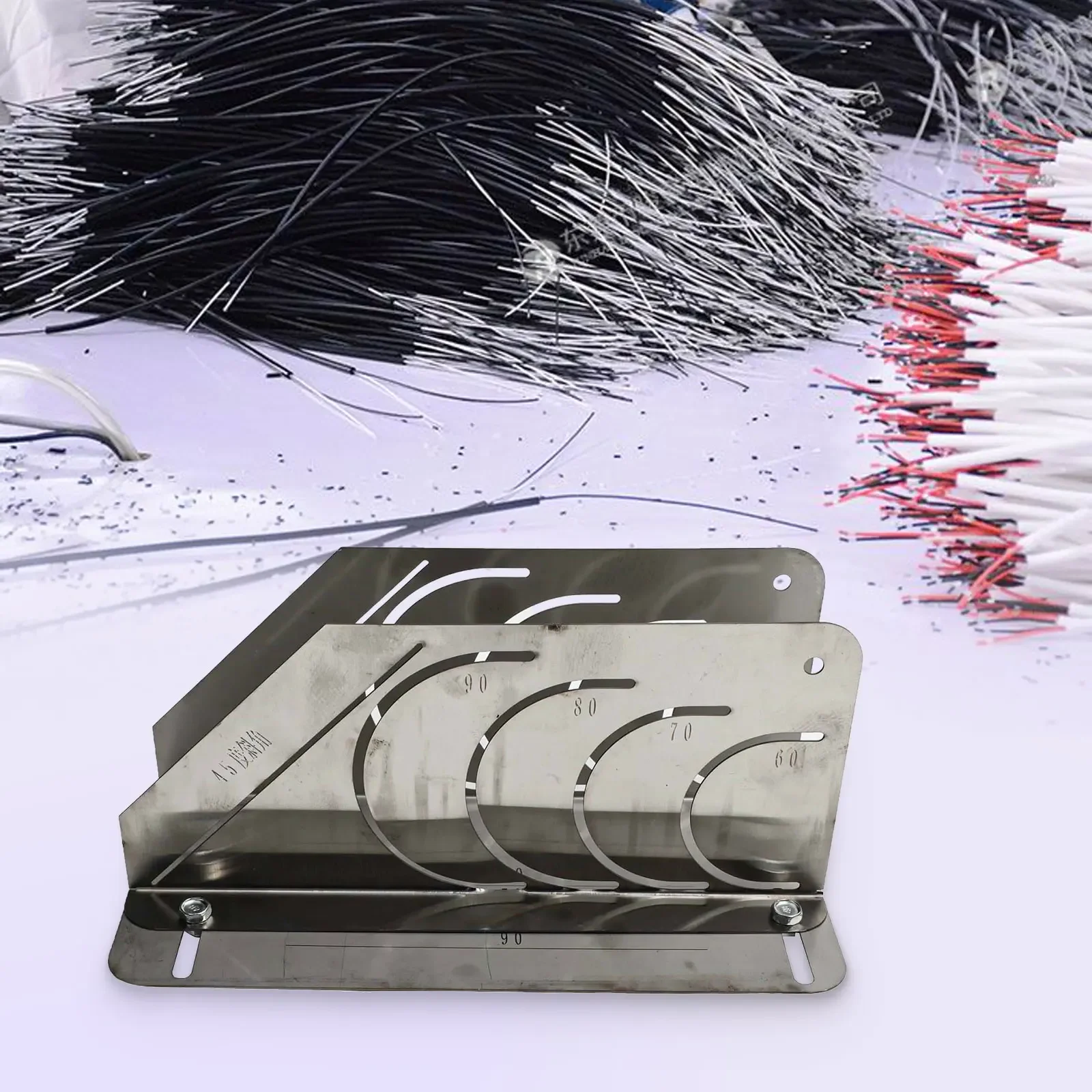 

1 шт., инструмент для маркировки трубореза, квадратная трубка, квадратная сталь 45 ° Инструмент для шаблона закругленного квадратного стола линейки из нержавеющей стали