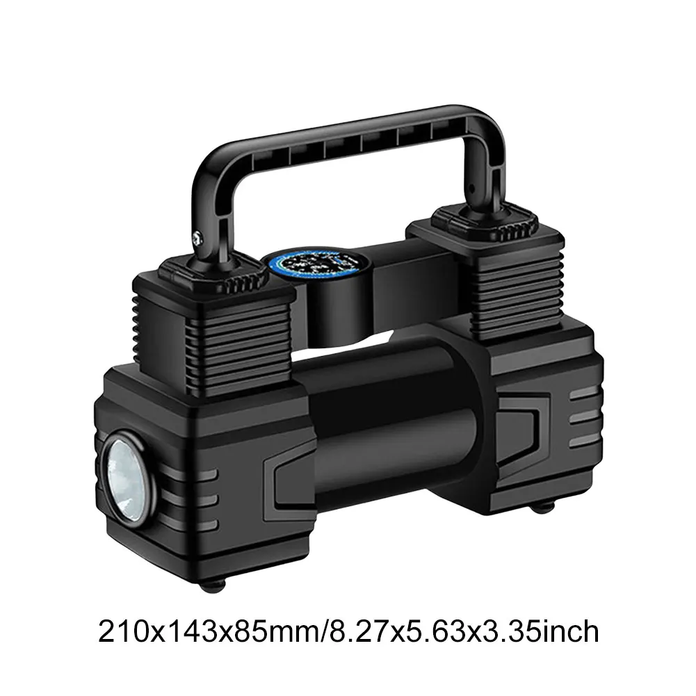 Car Tire Pump Portable Auto Air Pump Digital Display 12V Electric Car Tire Inflator Up To 150 PSI Vacuum Tire Pump for Auto