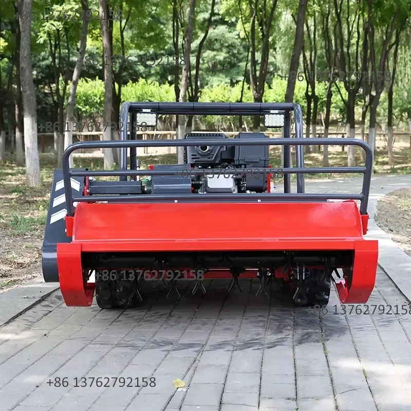 【2026】 Remote Control Lawn Mower for Public Green Spaces Community Gardens RC Slope Mower for Quarry Mining Site Vegetation