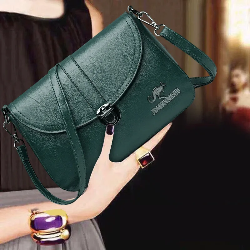 Bolso de hombro sencillo para mujer, bandolera elegante de gran capacidad, a la moda, novedad de 2024