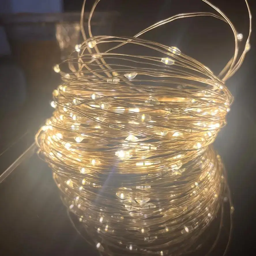 30m 10m wasserdicht USB LED Lichter Schnur Kupferdraht Fee Girlande Licht Lampe Weihnachten Hochzeits feier Urlaub Beleuchtung Kranz