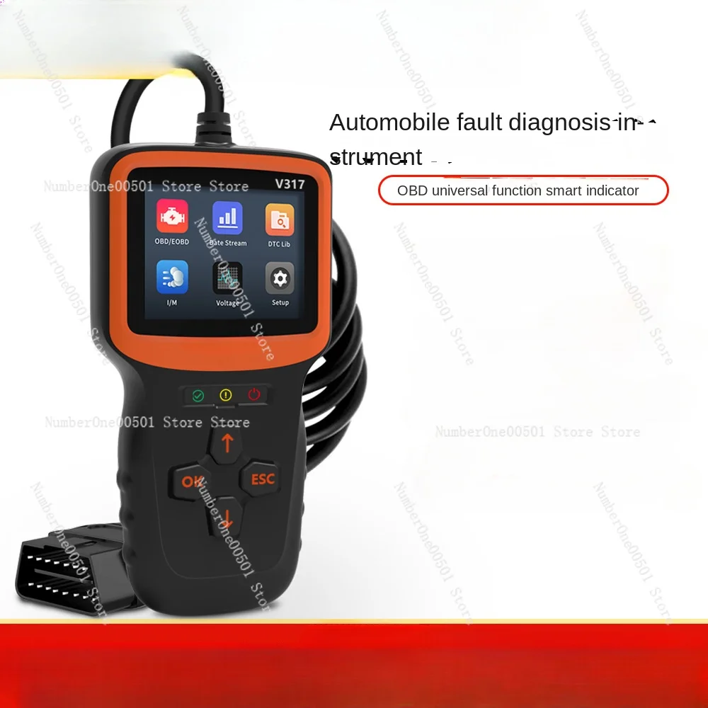 

Car fault detector engine detection tool elm327 car code reading card car diagnostic instrument obd2