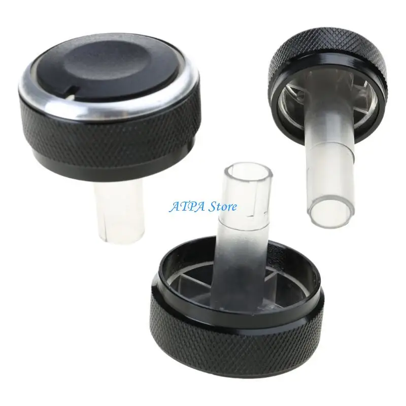 

U13C 3 Pcs Air Condition Panel Control Switch Knob