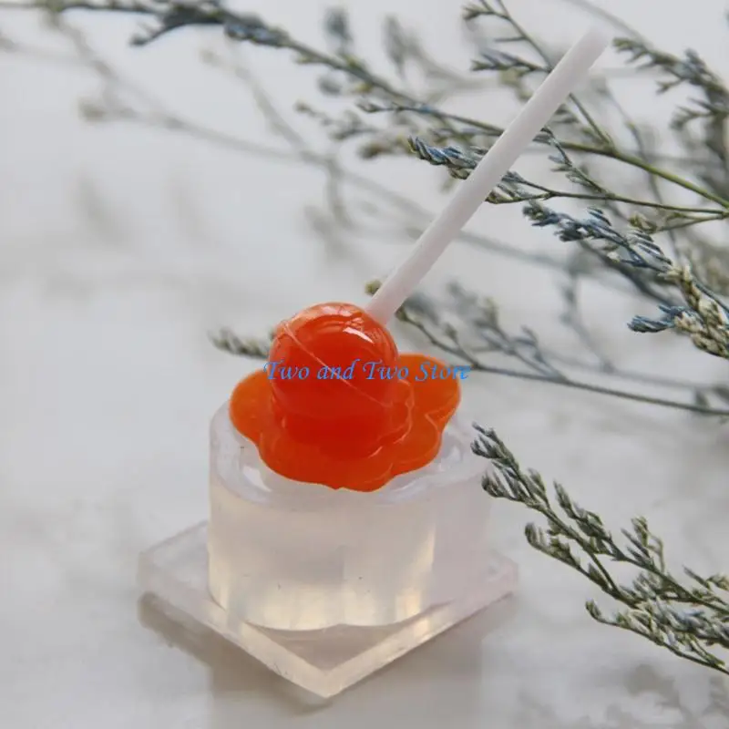 

HX6F художественная силиконовая форма для конфет для плавления смолы леденец миниатюрные украшения ручной работы ремесленные