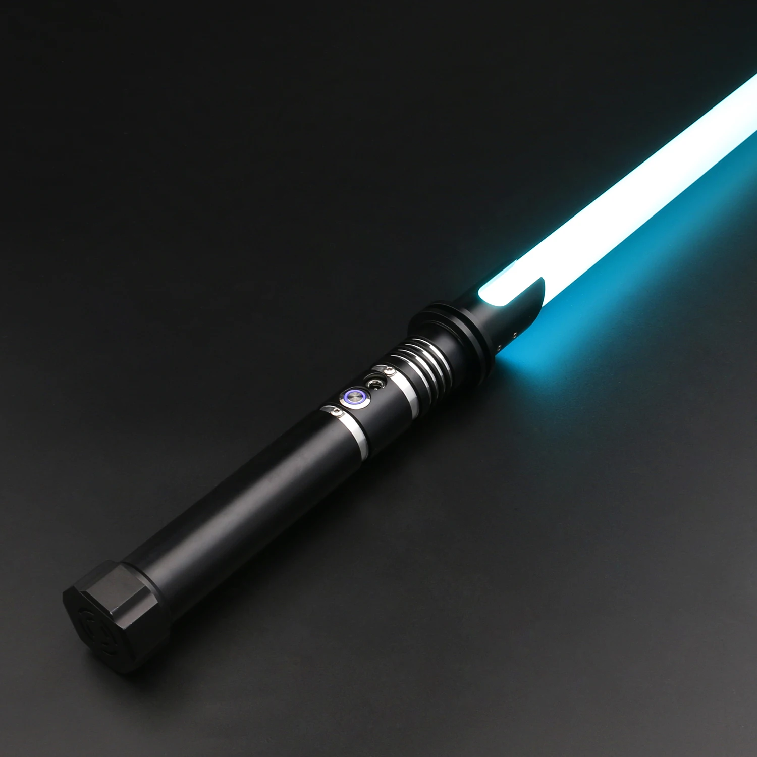 TXQSABER RGB Pixel heavy dueling laser sword Smooth Swing Metal Handle lightsaber Cosplay FOC jedi sword    12 Colors foc force